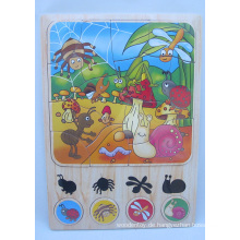 Pädagogisches Lernspielzeug Wooden Puzzle (34705)